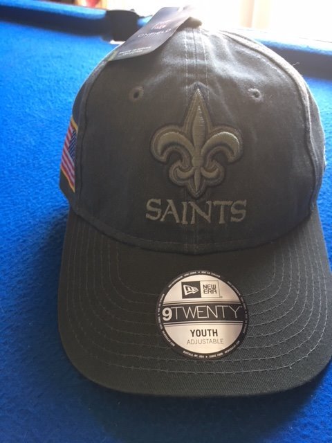 saints salute to service cap